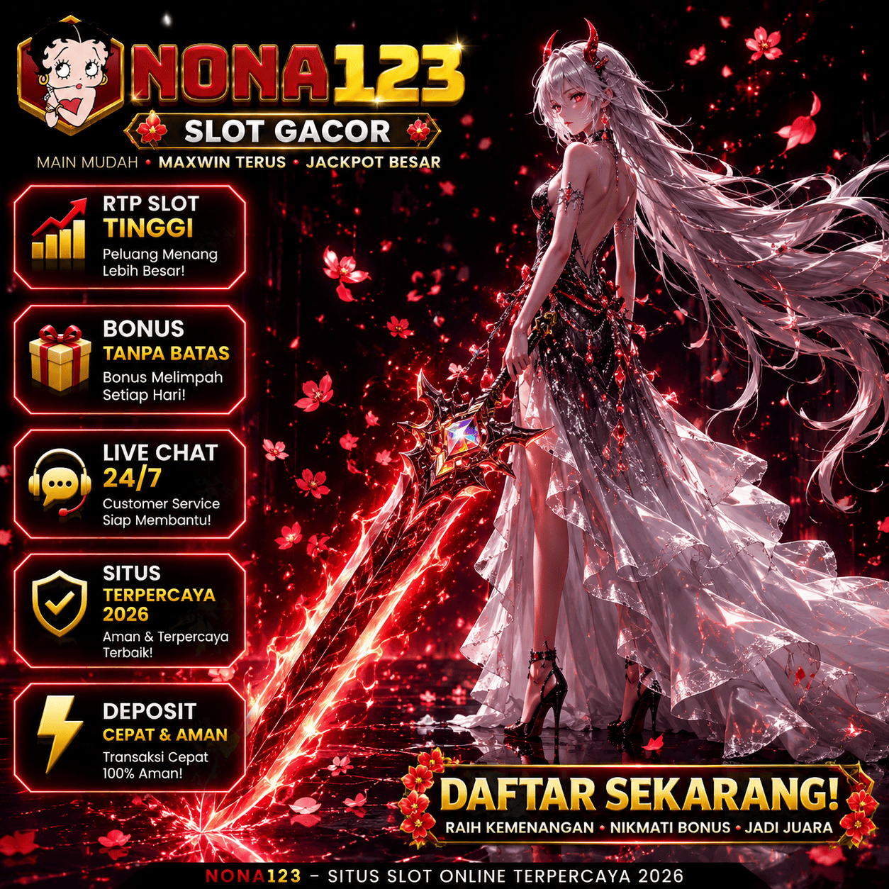 Nona123 >> Situs Slot Online Deposit Qris Praktis Naungan Kenyaman Terjamin
